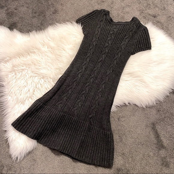 Taupe cable knit tunic - Picture 2 of 5